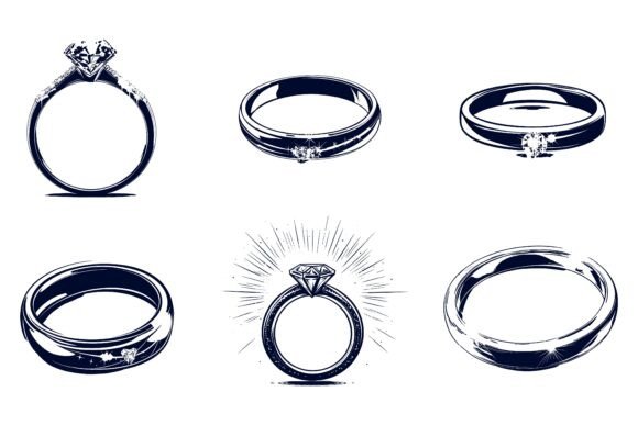 Diamond Engagement Ring Illustrations as Strategic Visual Assets