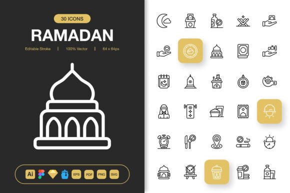 From Lanterns to Crescents: The Visual Language of Ramadan