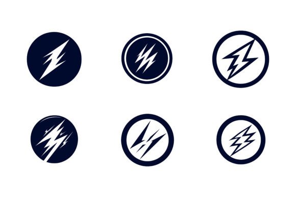 Lightning Bolt Icon Set: Your Toolkit for Modern Design