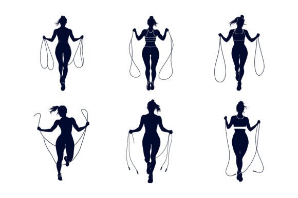 People Skipping Rope Illustrations That Elevate Your Project