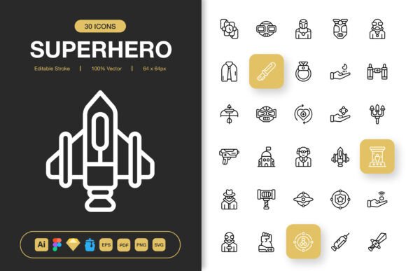 Superhero Icons: The Essential Toolkit for Modern Visual Communication