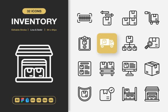 Understanding Inventory Icons: A Versatile Icon Set for Modern Projects
